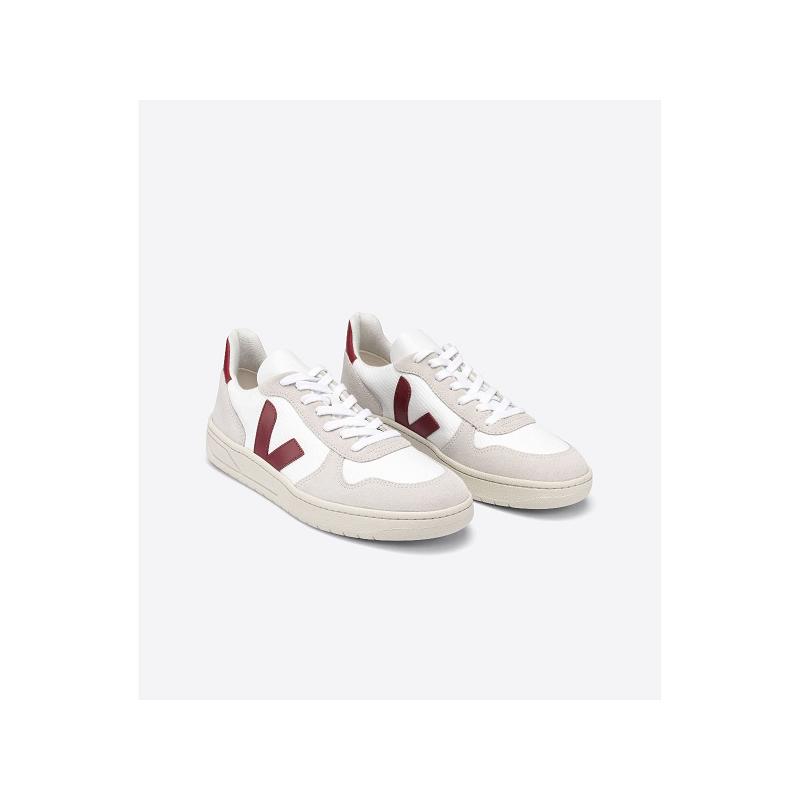 Tenis Veja Hombre Outlet - V-10 Zapatillas Blancas ES2957847